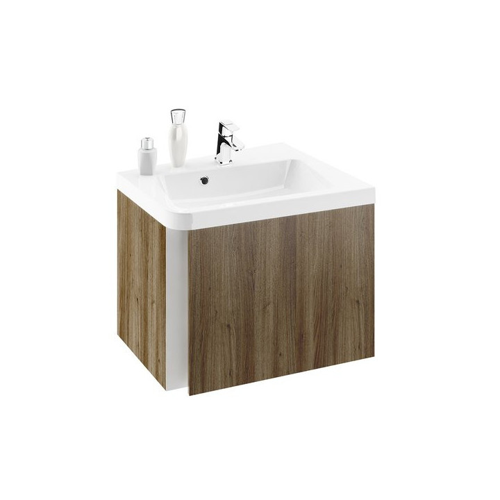 Szafka podumywalkowa Ravak SD 10° Prawa ,narożna, 550mm, biała