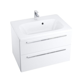 Szafka podumywalkowa Ravak SD 800 Chrome II, 80x49cm, biała