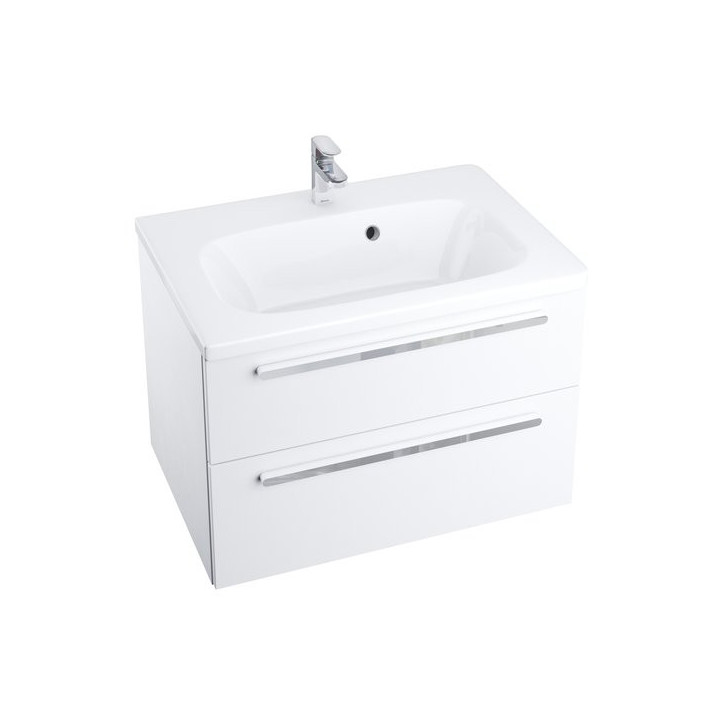 Szafka podumywalkowa Ravak SD 800 Chrome II, 80x49cm, biała