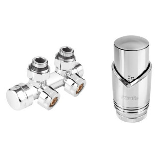 Zestaw zintegrowany termostatyczny Terma prawy, chrom