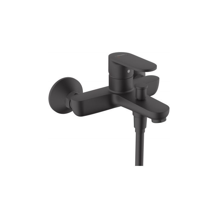 Bateria wannowo-prysznicowa Hansgrohe Vernis Blend, podtynkowa - czarny mat