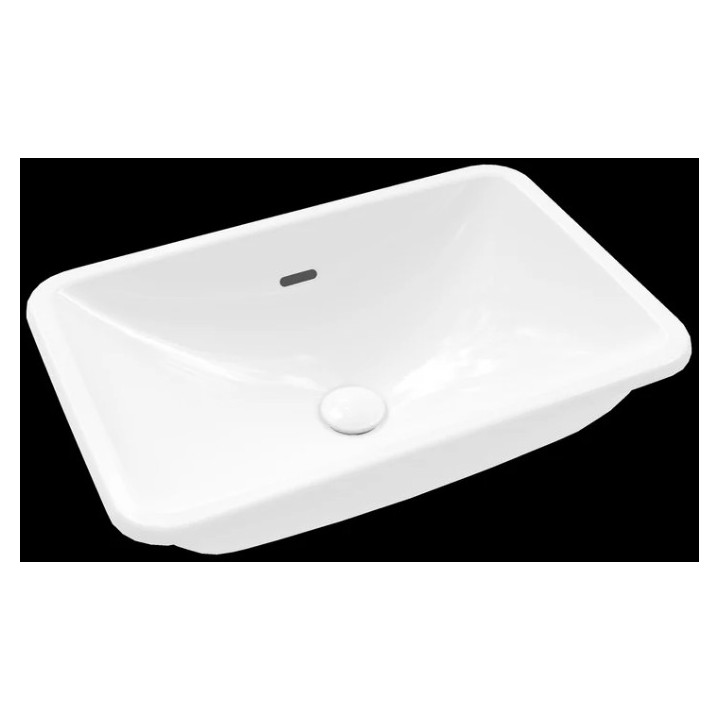 Umywalka Villeroy & Boch Loop&Friends, Biały Alpin, nablatowa, 38 cm, z przelewem