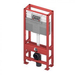 Uniwersalny stelaż podtynkowy WC TECEprofil, wysokość 1120mm, ze spłuczką uruchamianą z przodu