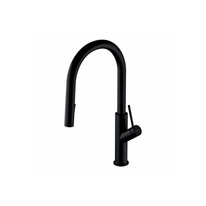 Bateria kuchenna Omnires Y, stojąca, wysokość 365mm, obrotowa wylewka, chrom