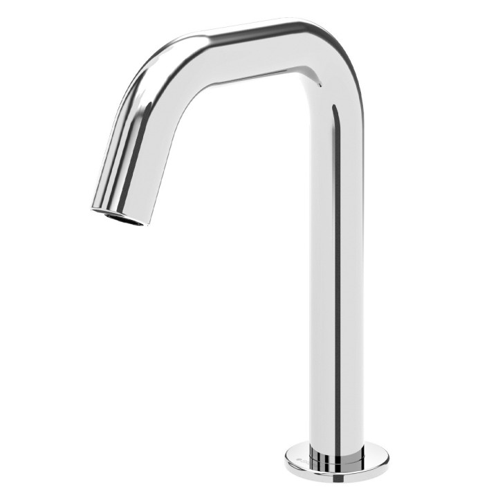 Bateria umywalkowa Bruma Leaf, stojąca, 2-otworowa, wysokość 348 mm - sunset