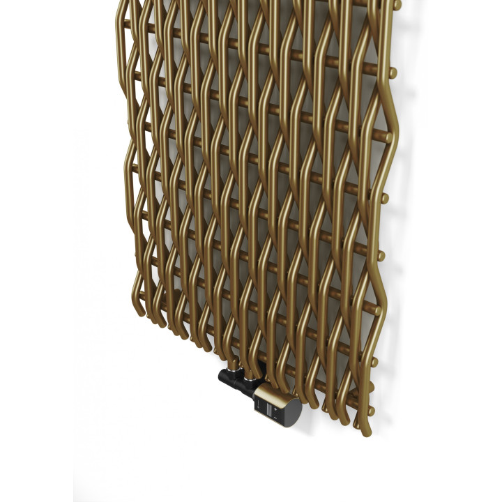 Grzejnik Terma Grid 51x50 cm - biały/ kolor