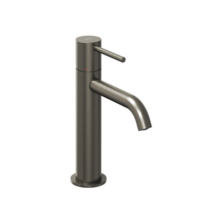 Bateria umywalkowa Ravak 10° Free black, stojąca, wys.  334 mm, TD F 015.20