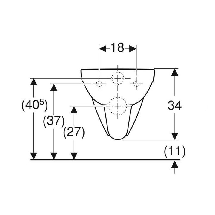 Geberit Selnova Premium miska WC wisząca Rimfree biała 