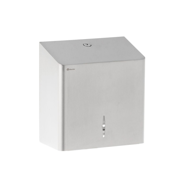 Pojemnik na papier toaletowy Merida Stella Mini, średnica papieru do 19cm, stal matowa