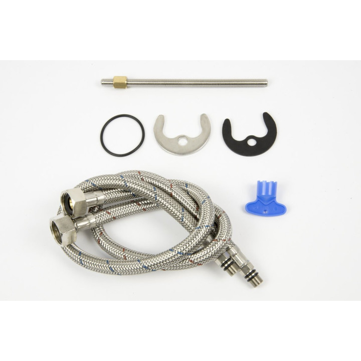 Bateria umywalkowa Corsan Lugo czarna