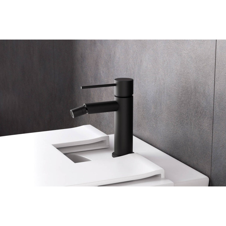 Bateria bidetowa Corsan Lugo czarna