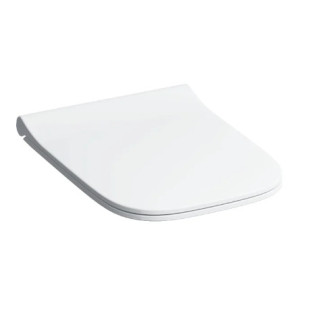 Geberit Smyle Square Deska sedesowa, mocowanie z góry, wolne opadanie, z widocznym siedziskiem, slim design