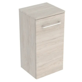 Geberit Selnova Square Szafka boczna, B33cm, H65cm, T29.7cm, z jednymi drzwiami, orche włoski hickory jasny