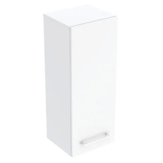 Geberit Selnova Square Szafka boczna, B33cm, H85cm, T29.7cm, z jednymi drzwiami, biały