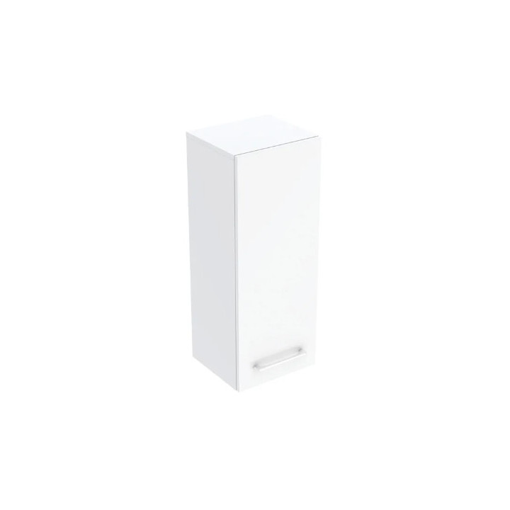 Geberit Selnova Square Szafka boczna, B33cm, H85cm, T29.7cm, z jednymi drzwiami, biały