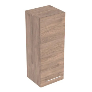 Geberit Selnova Square Szafka boczna, B33cm, H85cm, T29.7cm, z jednymi drzwiami, orzech włoski hickory
