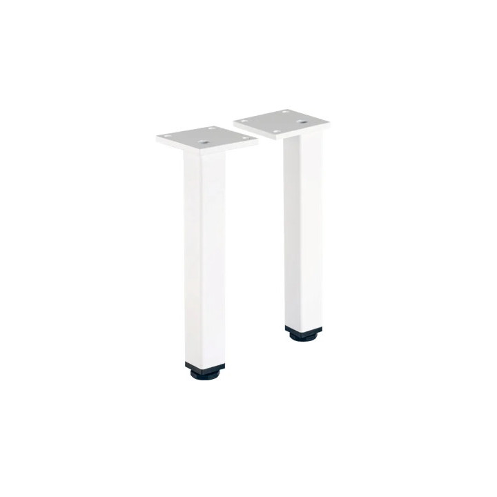 Geberit Selnova Square Zestaw nóg, H19.7-20.5cm, biały