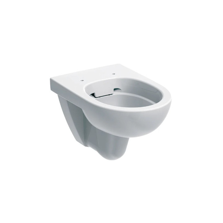 Geberit Selnova Wisząca miska WC, lejowa, B35.5cm, H34cm, T53cm, Rimfree