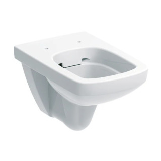 Geberit Selnova Square Wisząca miska WC, lejowa, B35cm, H34cm, T53cm, Rimfree