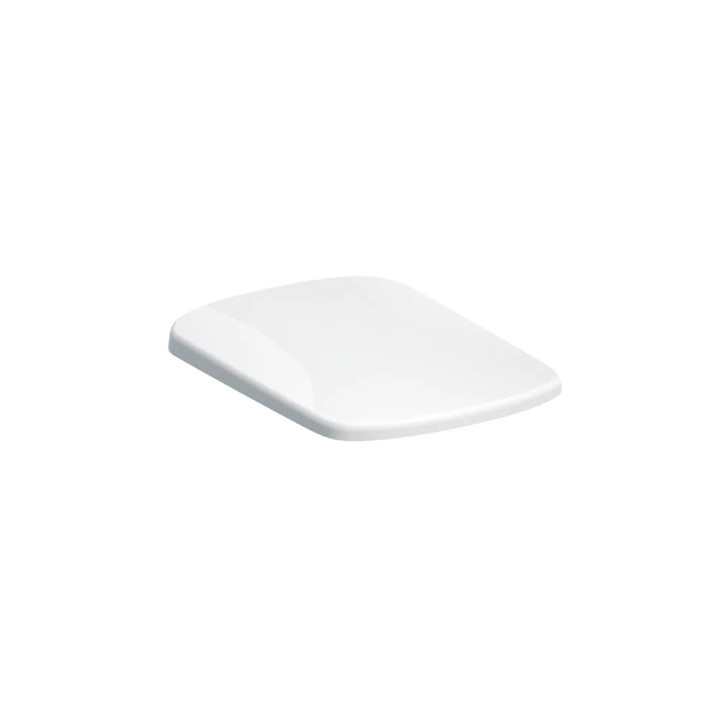 Geberit Selnova Square Deska sedesowa, mocowanie od góry, zachodząca pokrywa deski sedesowej