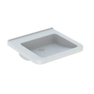 Geberit Selnova Comfort  Umywalka, B55cm, H15.5cm, T52.5cm, bez przelewu, bez otworu na baterię