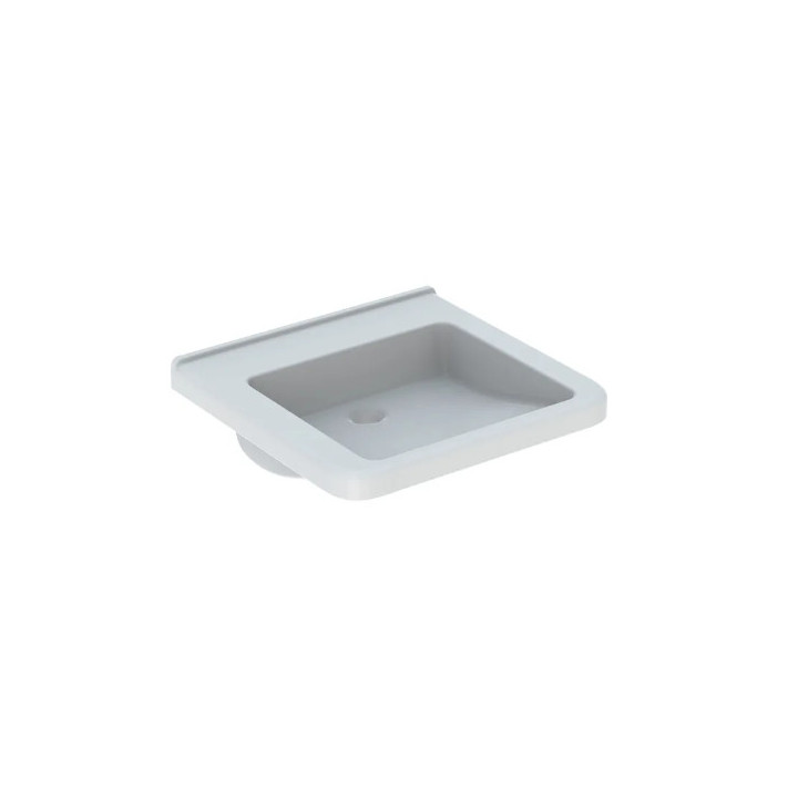 Geberit Selnova Comfort  Umywalka, B55cm, H15.5cm, T52.5cm, bez przelewu, bez otworu na baterię