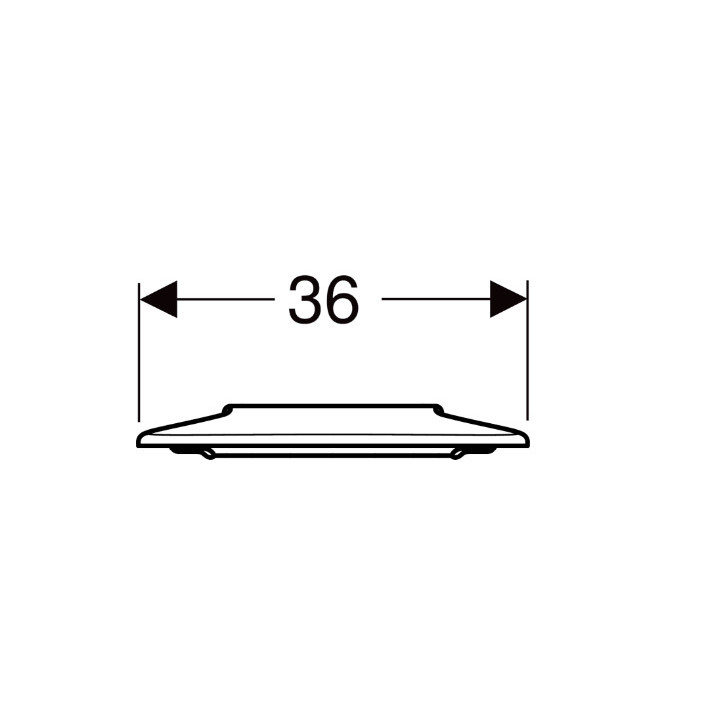 Geberit Selnova Comfort  Siedzisko, mocowanie od dołu, zawiasy metalowe, antybakteryjne