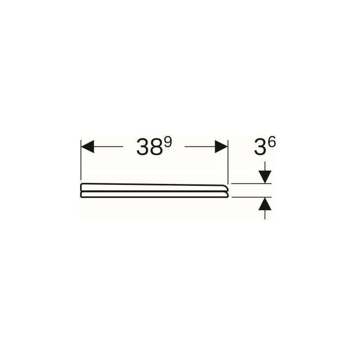 Deska sedesowa twarda Keramag Kind- sanitbuy.pl