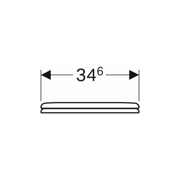 Deska sedesowa twarda Keramag Kind- sanitbuy.pl