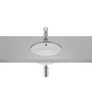 GAP Umywalka podblatowa okrągła 35 cm - biała