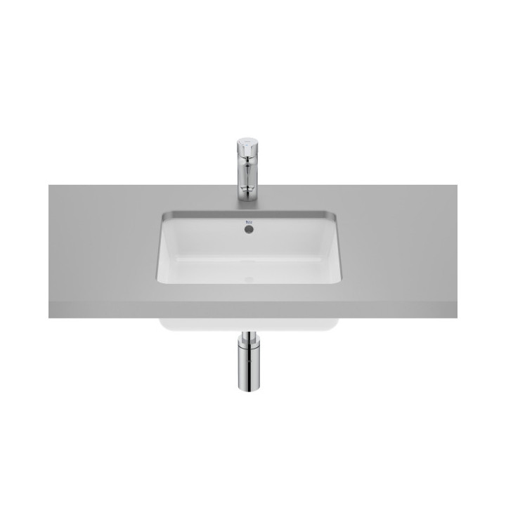 GAP Umywalka podblatowa prostokątna 40x35 cm - biała