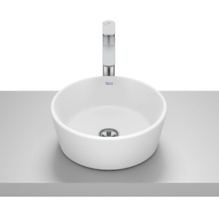 OPTICA Umywalka nablatowa ROUND CR 35 cm BIAŁY MAT