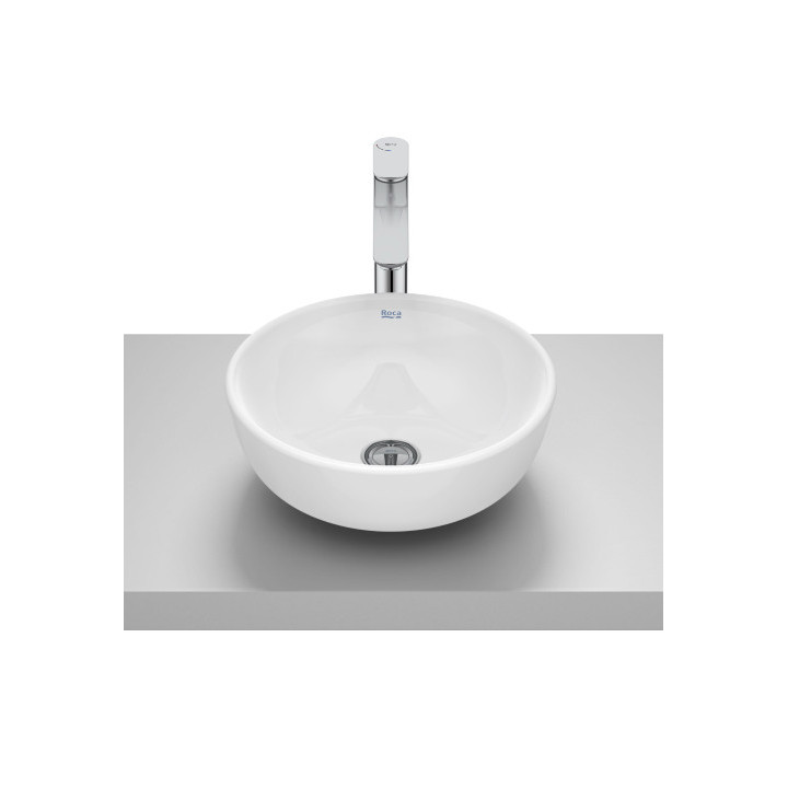 OPTICA Umywalka nablatowa ROUND ER 35 cm BIAŁY POŁYSK