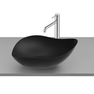 OHTAKE Umywalka nablatowa 54x37,5x18,5 cm CZARNY MAT