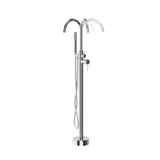 Bateria wannowa wolnostojąca Corsan Lugo chromowana