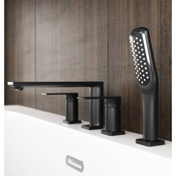 Bateria wannowa otworowa Corsan Trino czarna