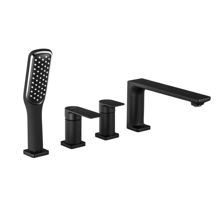 Bateria wannowa otworowa Corsan Trino czarna