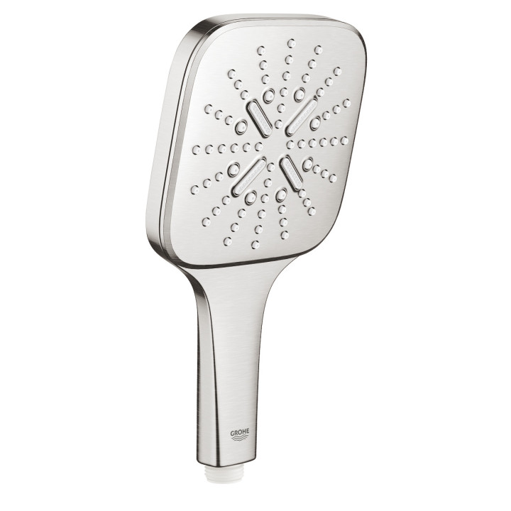 Grohe Rainshower SmartActive Cube 130 rączka prysznicowa 3 strumienie, brushed cool sunrise 