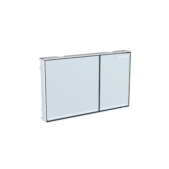 Przycisk uruchamiający Geberit Sigma60, do spłukiwania dwudzielnego, zlicowany z powierzchnią ściany