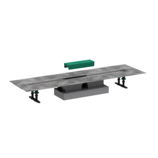 Kompletny zestaw do montażu standardowego Hansgrohe uBox universal - 900 do odpływów liniowych