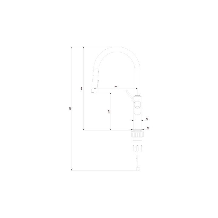 Bateria kuchenna OMNIRES BEND - chrom