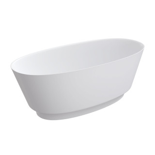 Wanna wolnostojąca OMNIRES NEO M+, 158x72 cm, z syfonem - biały mat