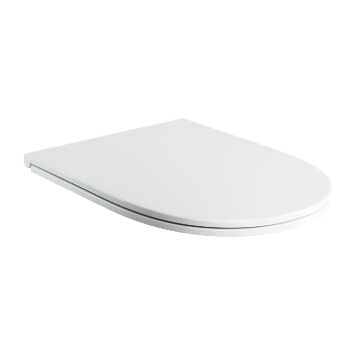 Wolnoopadająca deska toaletowa OMNIRES OTTAWA COMFORT - biały połysk 