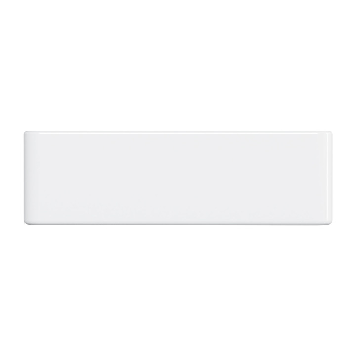 Umywalka nablatowa OMNIRES PASADENA , 36 x 36 cm -  biały połysk