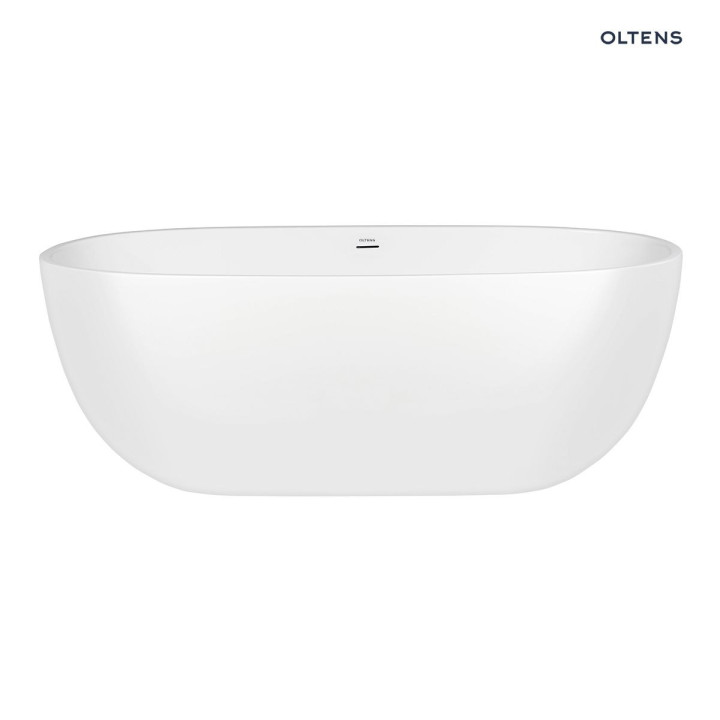 Oltens Stora wanna wolnostojąca 170x78 cm owalna akrylowa - biała
