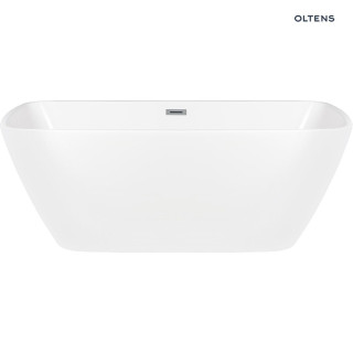 Oltens Millaa wanna wolnostojąca 170x78 cm owalna akrylowa - biała