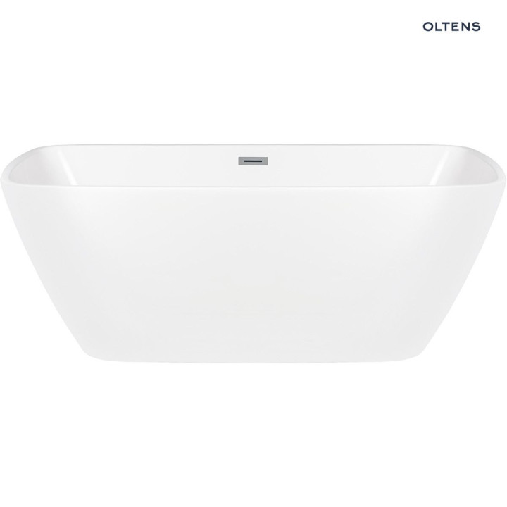 Oltens Millaa wanna wolnostojąca 170x78 cm owalna akrylowa - biała