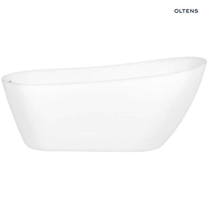 Oltens Gocta wanna wolnostojąca 160x75 cm owalna akrylowa - biała