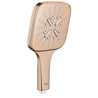 Słuchawka prysznicowa Grohe Rainshower Smartactive 130, 3-strumieniowa, brushed warm sunset
