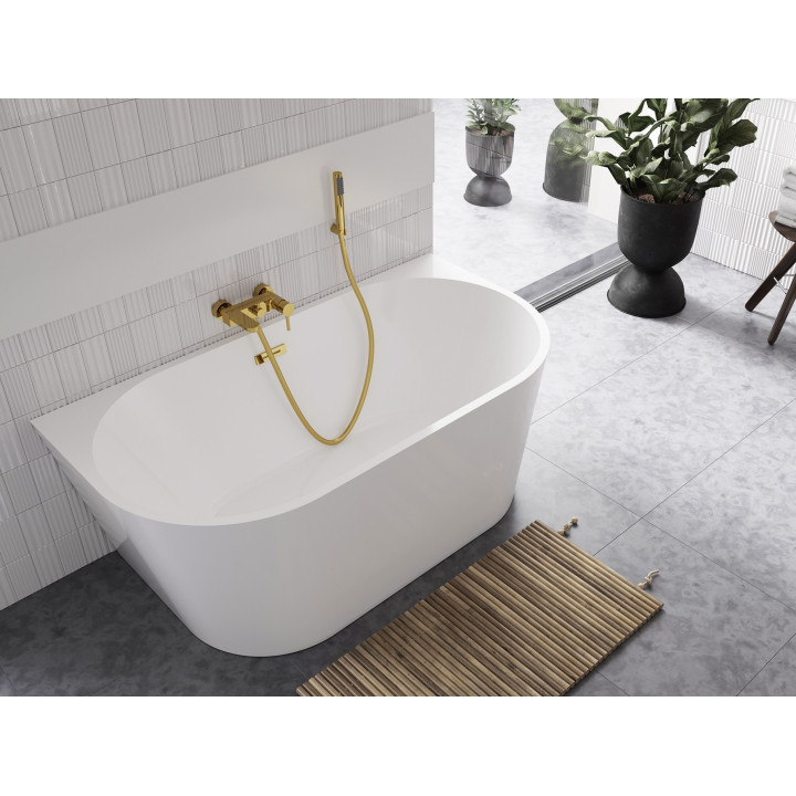 Wanna przyścienna Besco Vica, 170x80cm, akrylowa, biała